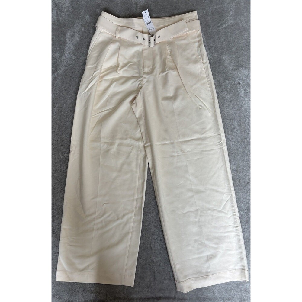 J. Crew Women's Wide Leg Pants in Cream